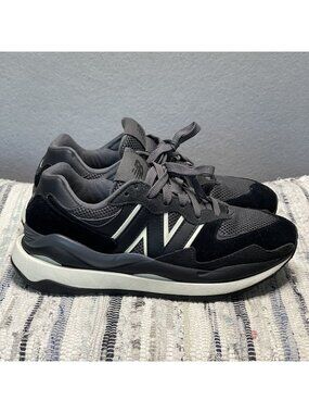 New Balance Wmns 57/40 Black Dark Grey Sneakers 7.5